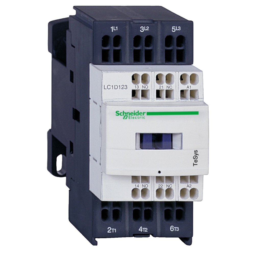 STYCZNIK MOCY AC3 32A 3P 1NO 1NC CEWKA 24VDC ZACISKI SPRĘŻYNOWE TESYS D - LC1D323BD - SCHNEIDER ELECTRIC