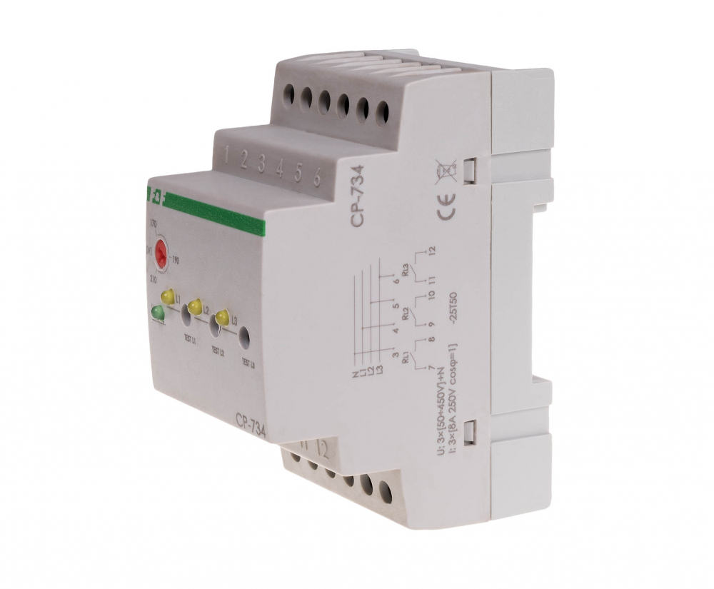 Przekaźnik napięciowy CP-734 - CP-734 - F&F