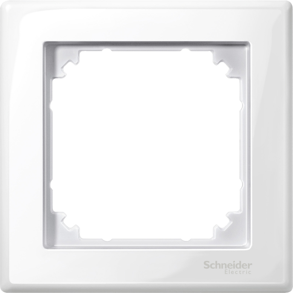 RAMKA POJEDYNCZA BIAŁY POLARNY M-SMART MERTEN - MTN478119 - SCHNEIDER ELECTRIC