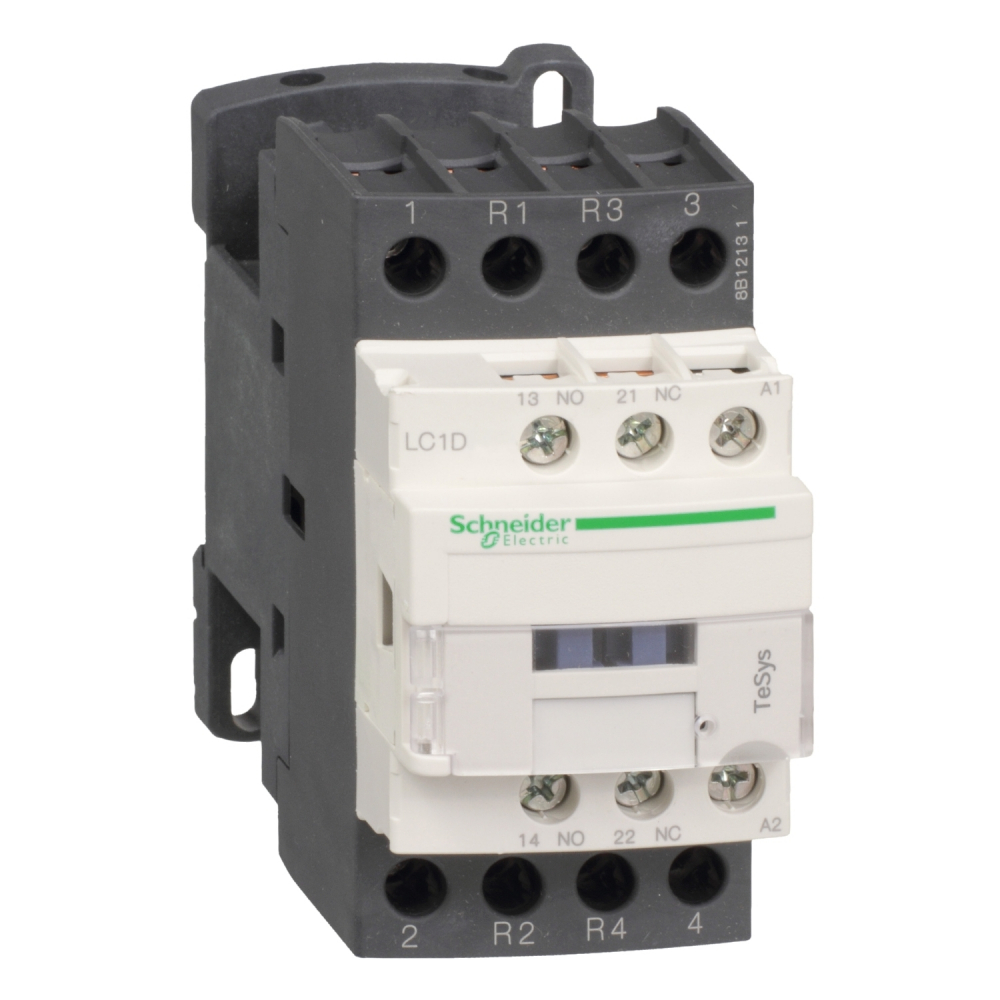 STYCZNIK MOCY 32A 4 BIEGUNOWY 2NO 2NC AC3 CEWKA 24VAC TESYS D - LC1D188B7 - SCHNEIDER ELECTRIC