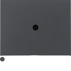 ELEMENT CENTRALNY DO PRZYŁACZA PRZEWODÓW I PRZYŁACZA VDO ANTRACYT MAT LAKIEROWANY K.1 - 10057006 - HAGER