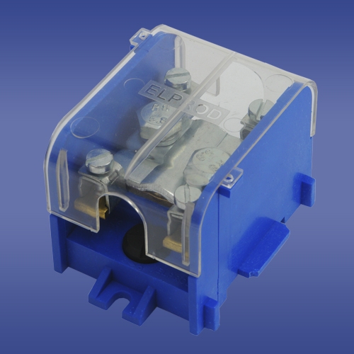 ODGAŁĘŹNIK INSTALACYJNY Z POKRYWĄ LZ - 1*70/16 P NIEBIESKI - 46.172 - ELEKTROPLAST OPATÓWEK
