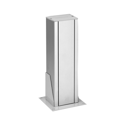 Minikolumna 1-stronna, wys.270mm 70x60mm, 5x K45; aluminium - ALK115/8 - KONTAKT SIMON