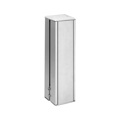 Minikolumna 2-stronna, wys.225mm 80x80mm, 2x4x K45; aluminium - ALK224/8 - KONTAKT SIMON