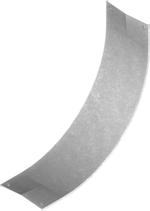 Pokrywa łuku pionowego wewnętrznego z zamkiem PZLPDWC300 2,00 mm - 290203 - BAKS
