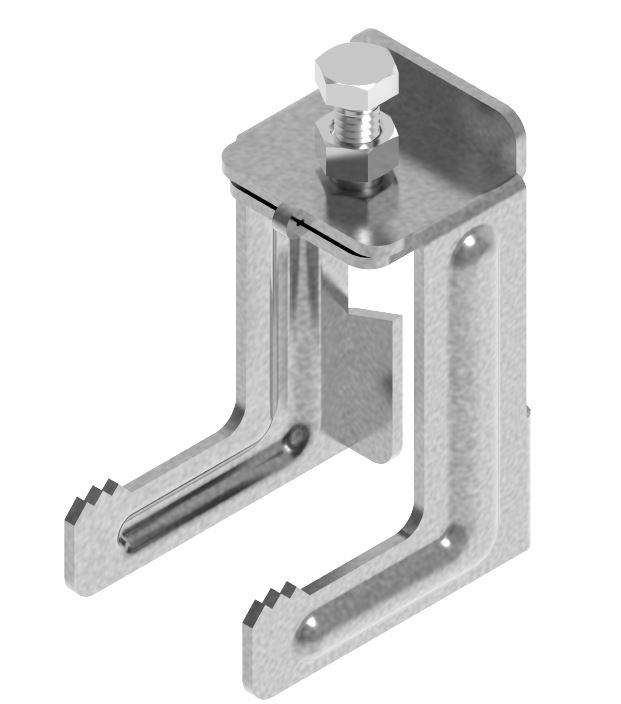 Klamra dwuteownika KDDS - 751407 - BAKS
