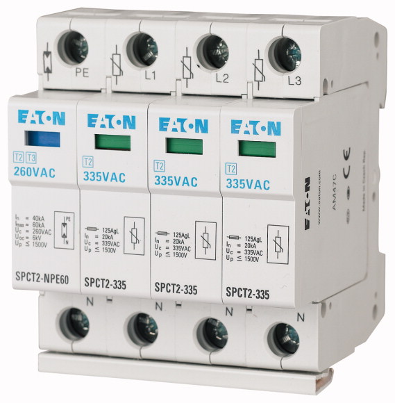 OCHRONNIK P-PRZEPIĘCIOWY SPCT2-335-3+NPE - 167622 - EATON