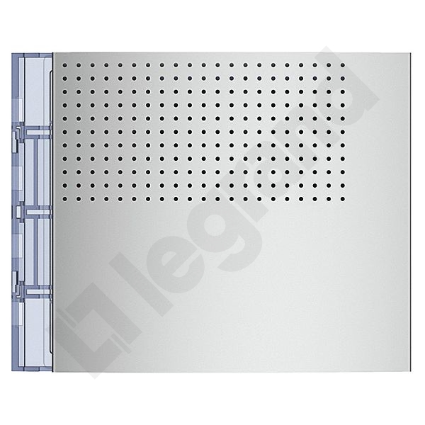PLAKIETKA MODUŁU FONICZNEGO PODSTAWOWEGO - BEZ PRZYCISKÓW - ALUMINIUM SFERA - 351001 - LEGRAND