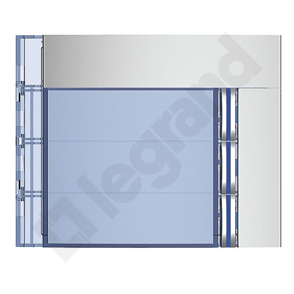 PLAKIETKA MODUŁU Z 4 PRZYCISKAMI - 3 PRZYCISKI - ALUMINIUM SFERA - 352031 - LEGRAND