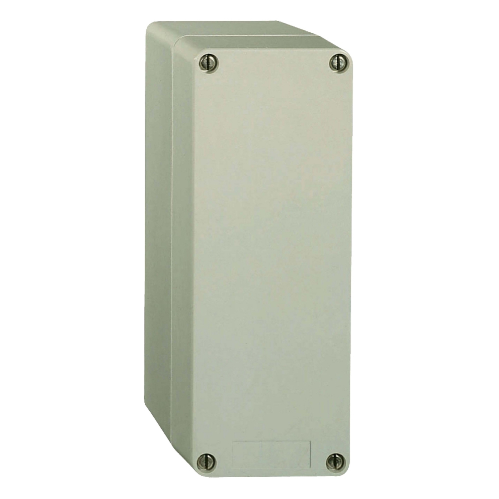 PUSTA KASETA STERUJĄCA BEZ OTWORÓW SZARA 85X226MM PLASTIKOWA - XAPA2100 - SCHNEIDER ELECTRIC