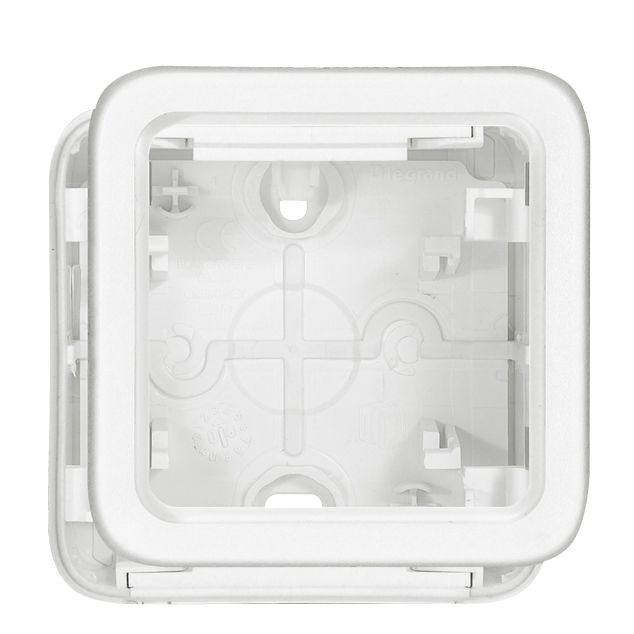 PUSZKA POJEDYNCZA ANTYBAKTERYJNA BIAŁA PLEXO IP55 - 070741 - LEGRAND