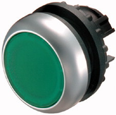 NAPĘD PRZYCISKU PODŚWIETLANY Z SAMOPOWROTEM M22-DL-G ZIELONY - 216927 - EATON