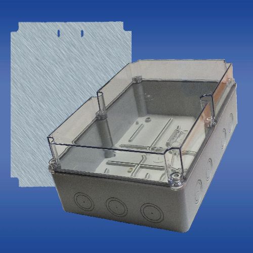 OBUDOWA HERMETYCZNA Z PŁYTĄ 348X228X142 OH-5A.3 - 29.53 - ELEKTROPLAST OPATÓWEK