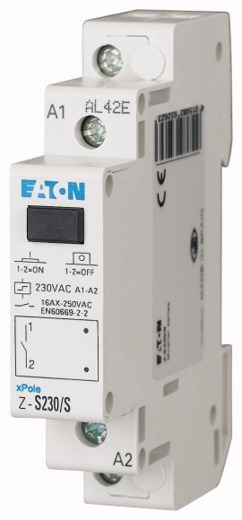 PRZEKAŹNIK BISTABILNY 16A STYK 1NO STEROWANIE 230V AC - 265262 - EATON