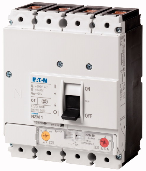 WYŁĄCZNIK MOCY 4-POLOWY 100A NZMN1-4-A100 - 265819 - EATON
