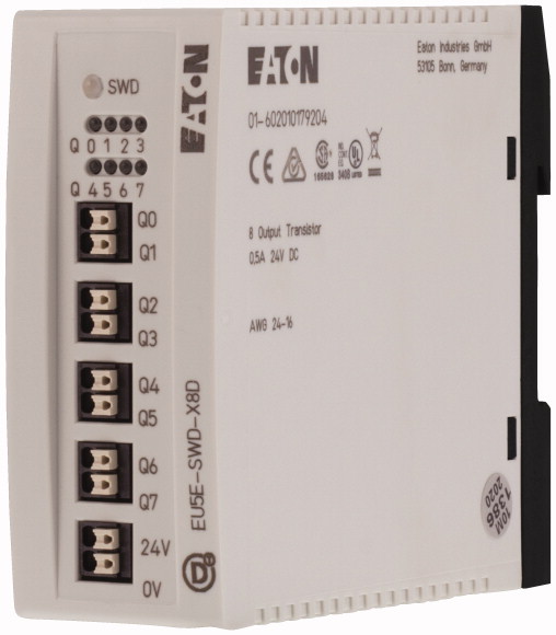 MODUŁ 8 WYJŚĆ TRANZYSTOROWYCH SMARTWIRE-DT EU5E-SWD-X8D - 144061 - EATON