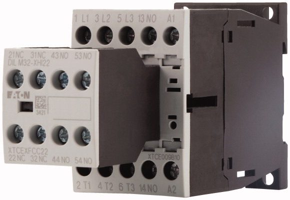 STYCZNIK MOCY 9A AC3 STYKI POMOCNICZE 3NO 2NC DILM9-32(230V50HZ 240V60HZ) - 276795 - EATON