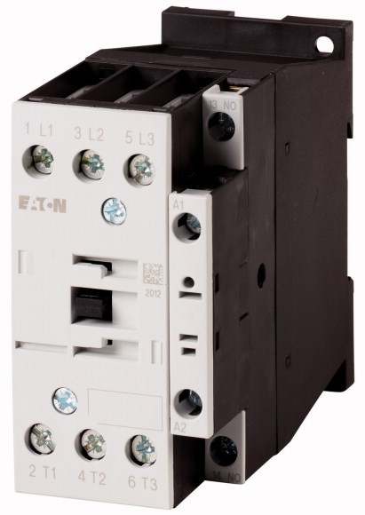 STYCZNIK MOCY 32A AC3 3 BIEGUNY NO STYK POMOCNICZY NC STEROWANIE 24V AC DILM32-10 - 277274 - EATON