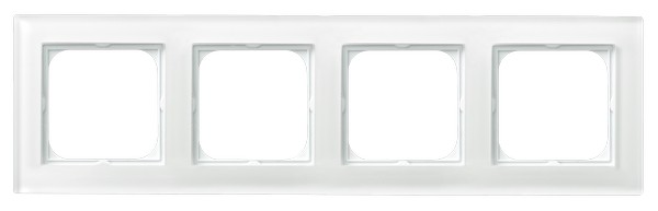 RAMKA POCZWÓRNA SZKLANA 6MM BIAŁE SZKŁO SONATA - R-4RG/31 - OSPEL