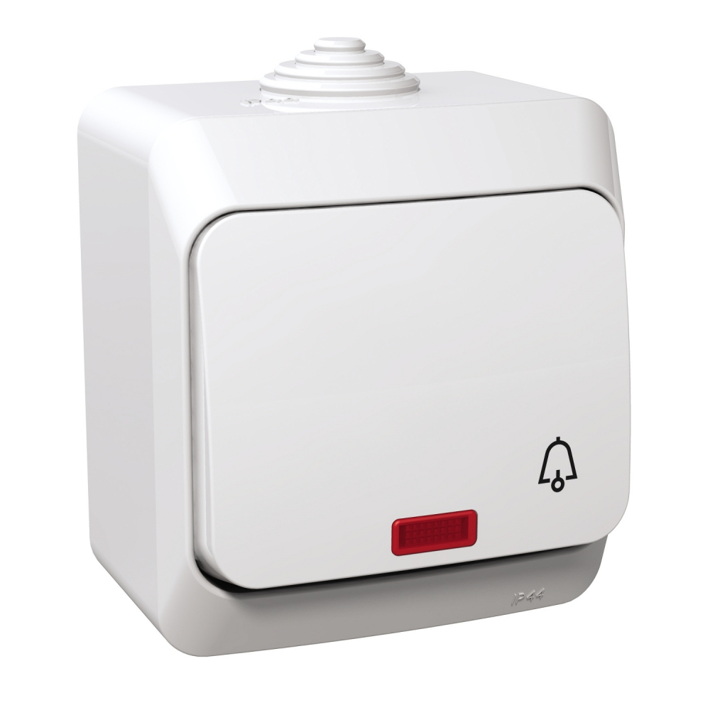 PRZYCISK "DZWONEK" Z PODŚWIETLENIEM BIAŁY CEDAR PLUS - WDE000515 - SCHNEIDER ELECTRIC