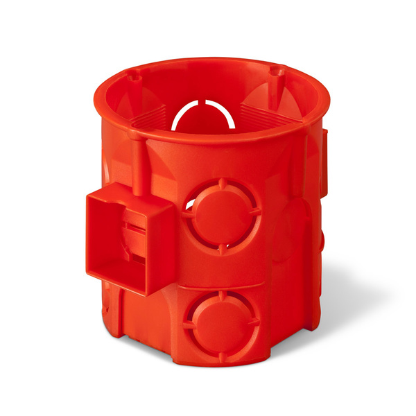 PUSZKA PODTYNK FI 60X61 DO ŚCIAN MUROWANYCH GŁĘBOKA BEZ WKRĘTÓW DO ŁĄCZENIA POMARAŃCZOW PK-60 PRO - 0285-00 - ELEKTRO-PLAST NASIELSK