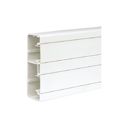 Kanał 2-kom. Cabloplus PVC 160x55mm, dł. 2 mb, cena za 1mb; czysta biel - TK12122/9 - KONTAKT SIMON