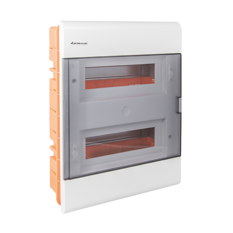 ROZDZIELNIA MODUŁOWA PODTYNK 24 MODUŁY 2X12 IP40 SRP-24 - 2.5 - ZAKŁAD PRODUKCYJNO - HANDLOWY "ELEKTRO-PLAST" SPÓŁKA Z OGRANICZONĄ ODPOWIEDZIALNOŚCIĄ