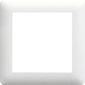 RAMKA POJEDYNCZA BIAŁY LUMINA SOUL - WL5010 - HAGER