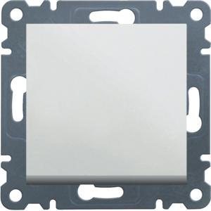 ŁĄCZNIK SCHODOWY/UNIWERSALNY POJEDYNCZY ZACISKI ŚRUBOWE 10AX 250V IP20 BIAŁY LUMINA SOUL - WL0020 - HAGER