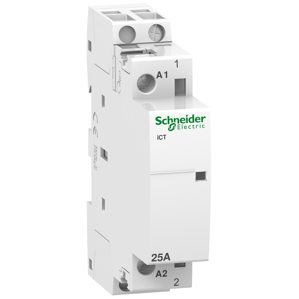 STYCZNIK MODUŁOWY 25A 2NO 60HZ 220/240 VAC ICT60-25-20-230 - A9C20631 - SCHNEIDER ELECTRIC