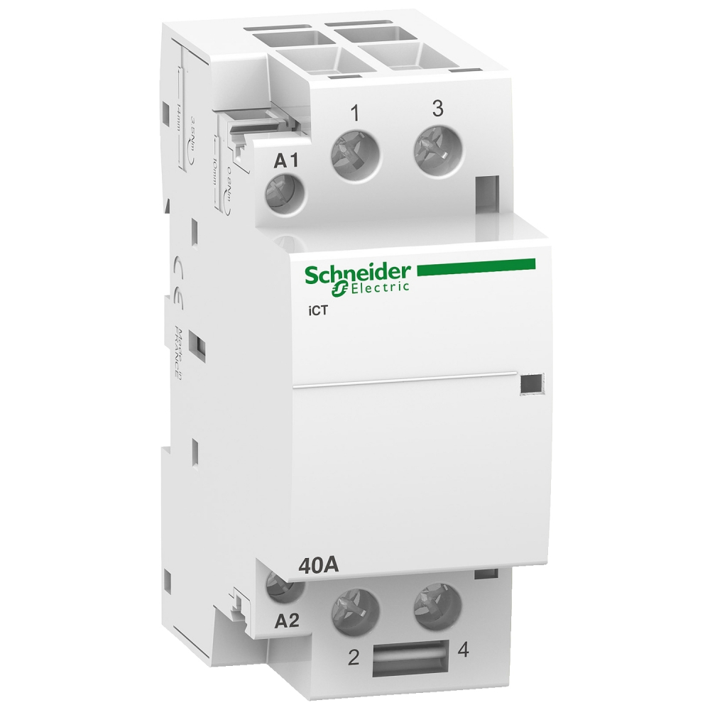 STYCZNIK MODUŁOWY 40A 2NO 50HZ 220/240 VAC ICT50-40-20-230 - A9C20842 - SCHNEIDER ELECTRIC