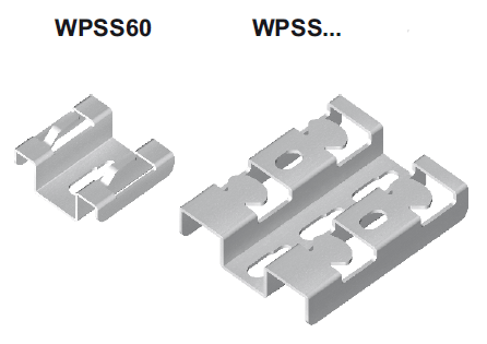 Wpornik ścienno-podłogowy do koryt siatkowych WPSS200 - 902930 - BAKS