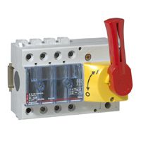 ROZŁĄCZNIK MOCY 63A 3 BIEGUNY NAPĘD FRONTOWY CZERWONY VISTOP - 022312 - LEGRAND