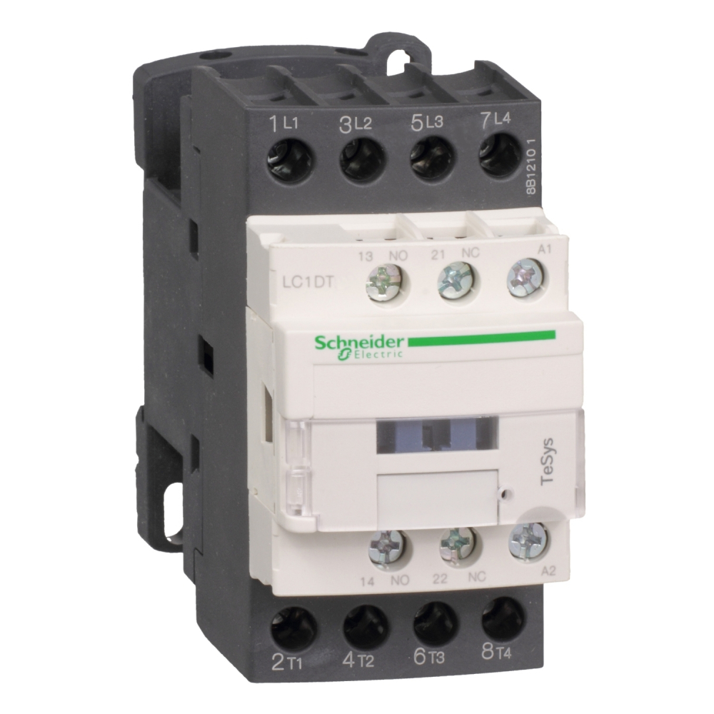 STYCZNIK MOCY 40A AC1 4 POLOWY NZ+NO,230V 50/60HZ TESYS D - LC1DT40P7 - SCHNEIDER ELECTRIC