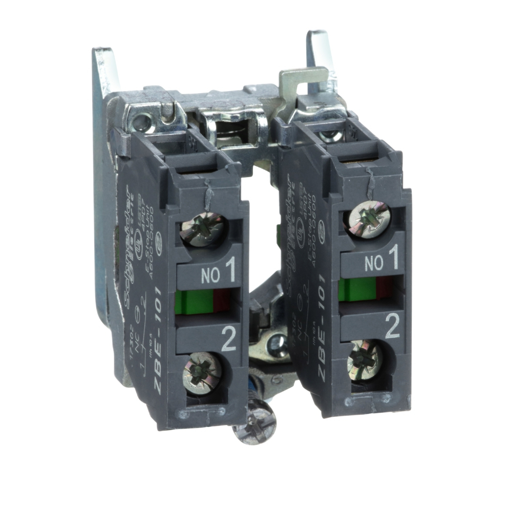 KORPUS MOCUJĄCY STANDARDOWY 2NC PODWÓJNY ZACISKI ŚRUBOWE - ZB4BZ103 - SCHNEIDER ELECTRIC