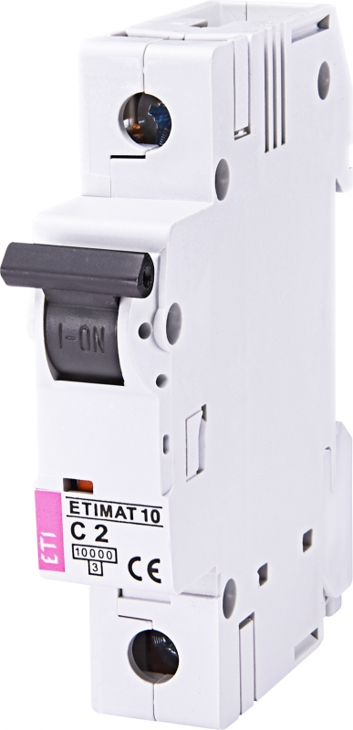 WYŁĄCZNIK NADPRĄDOWY ETIMAT 10 1P C2 - 002131708 - ETI