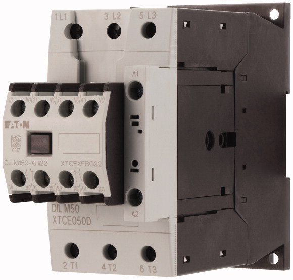 STYCZNIK MOCY 50A AC3 MODUŁ STYKÓW 2NO+2NC DILM50-22(230V50HZ 240V60HZ) - 277862 - EATON