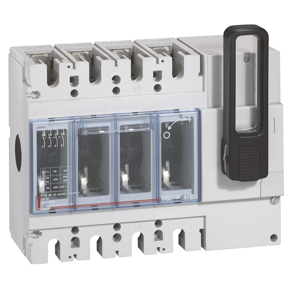 ROZŁĄCZNIK 630A 4-POLOWY FRONTOWY DPX-IS 630 - 026663 - LEGRAND