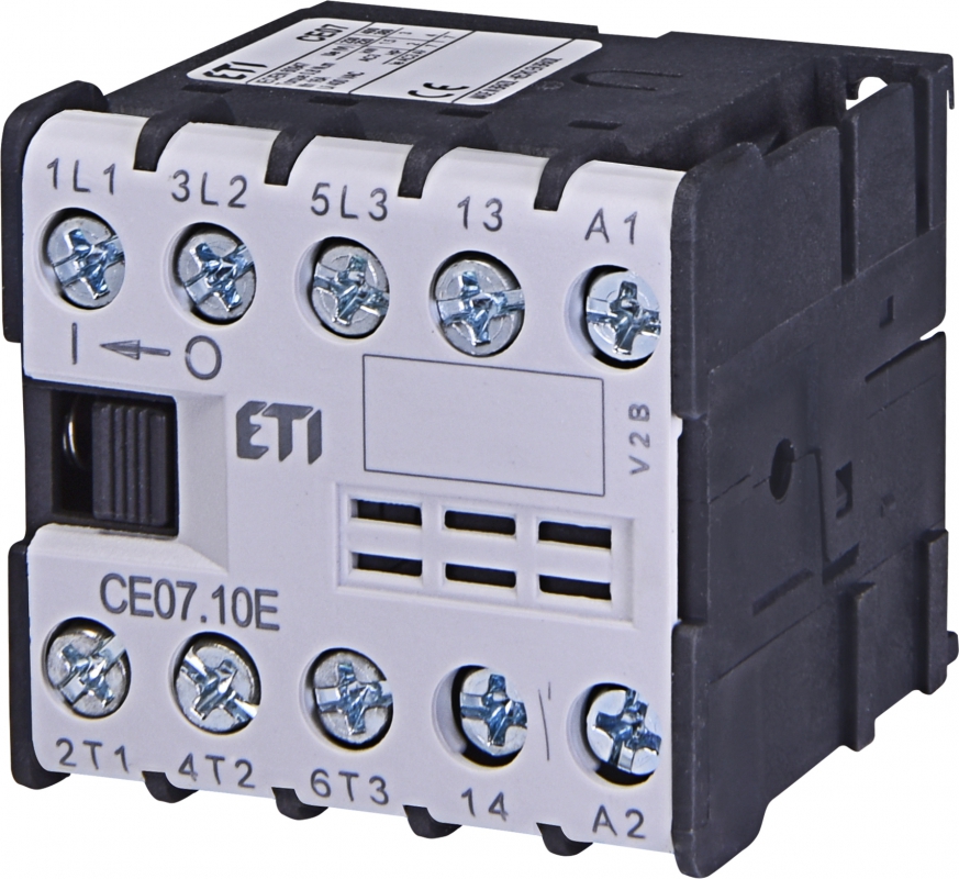 STYCZNIK SILNIKOWY-MINI CE07.10-230V-50/60HZ - 004641023 - ETI