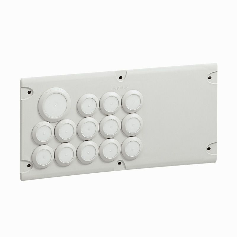 PŁYTA PRZEPUSTÓW KABLOWYCH 193 X 139 13 WEJŚĆ - 036494 - LEGRAND