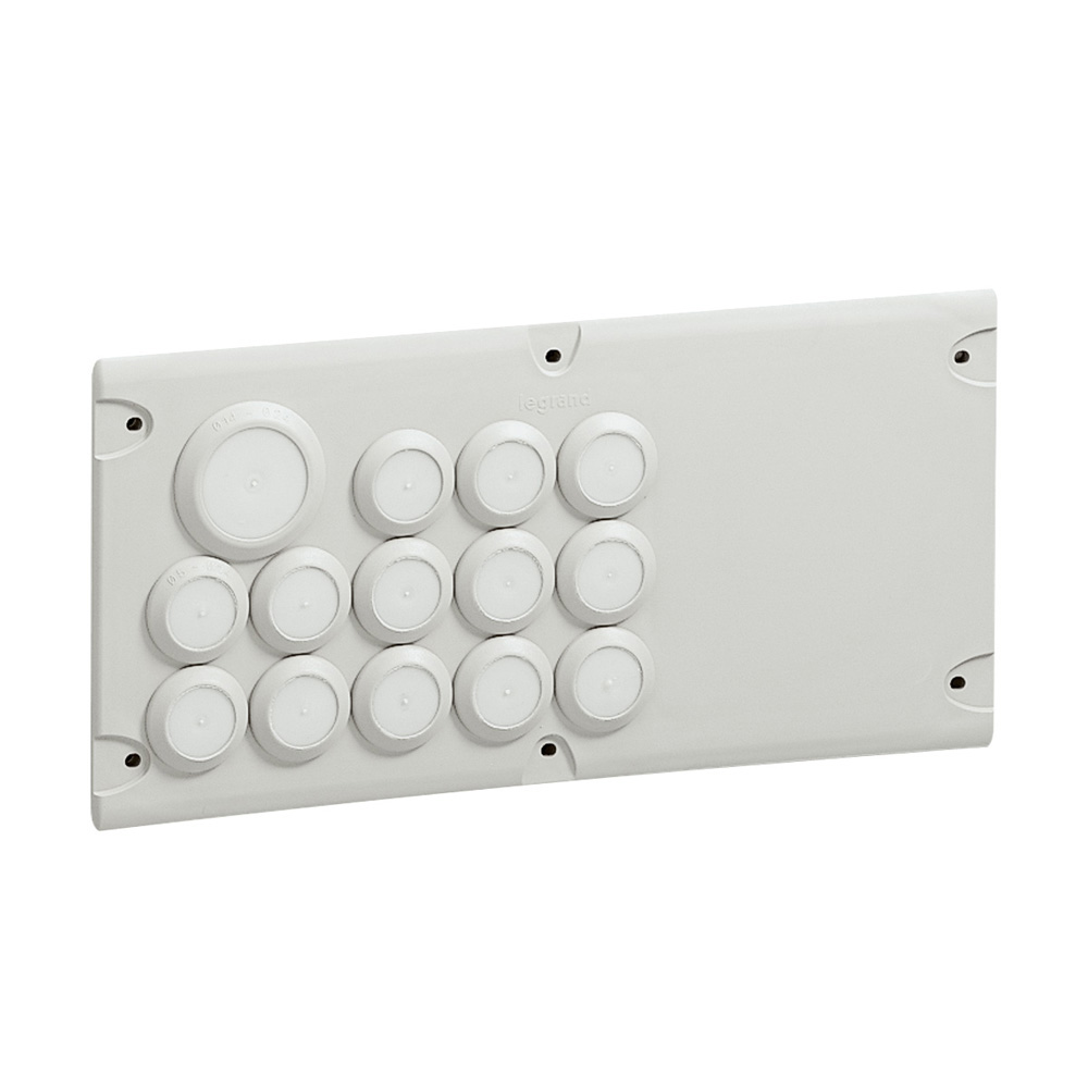 PŁYTA PRZEPUSTÓW KABLOWYCH 293 X 139 13 WEJŚĆ - 036495 - LEGRAND