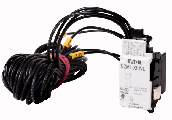 STYKI POMOCNICZE WYPRZEDZAJĄCE Z 3 M PRZEWODAMI ZAMIAST ZACISKÓW NZM1-XHIVL - 259432 - EATON
