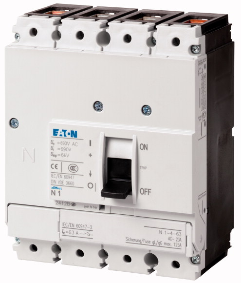 ROZŁACNIK MOCY 63A 4-POLOWY PN1-4-63 - 265999 - EATON