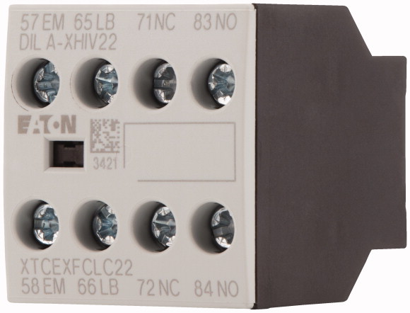 STYKI POMOCNICZE 2NO 2NC WYSOKA ZABUDOWA DILA-XHIV22 - 276429 - EATON
