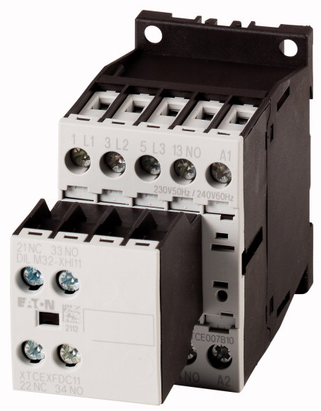 STYCZNIK MOCY 12A AC3 2Z 1R DILM12-21(24VDC) - 276915 - EATON