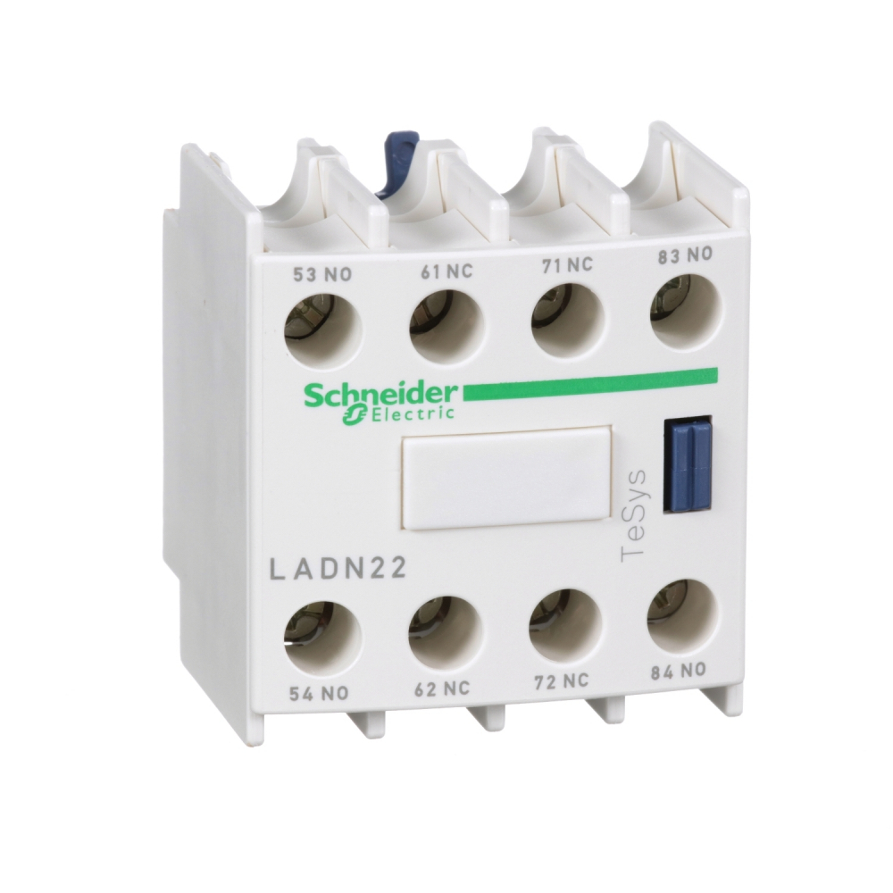 STYKI POMOCNICZE 2NO+2NC MONTAŻ CZOŁOWY LADN22 - LADN22 - SCHNEIDER ELECTRIC