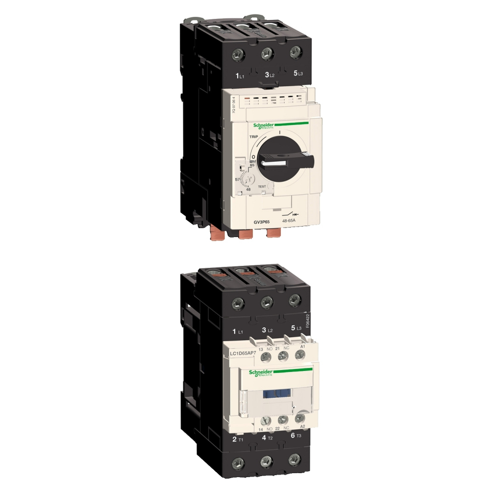 STYCZNIK MOCY 65A 30KW 3P 1NO 1NC CEWKA 230VAC ZACISKI EVK SKRZYNKOWE TESYS D - LC1D65AP7 - SCHNEIDER ELECTRIC