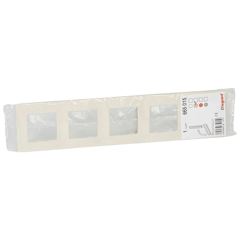 RAMKA PIĘCIOKROTNA KREMOWY NILOE - 665015 - LEGRAND