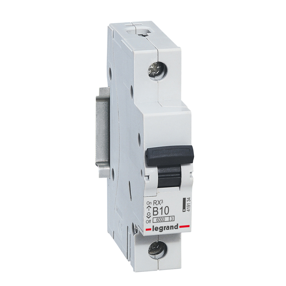WYŁĄCZNIK NADPRĄDOWY B 10A 1 BIEGUN RX3 - 419134 - LEGRAND