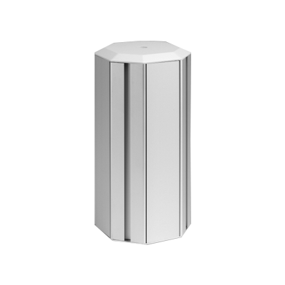 Minikolumna 4-stronna, wys.310mm 125x130mm, 4x6x K45; aluminium - ALK546/8 - KONTAKT SIMON